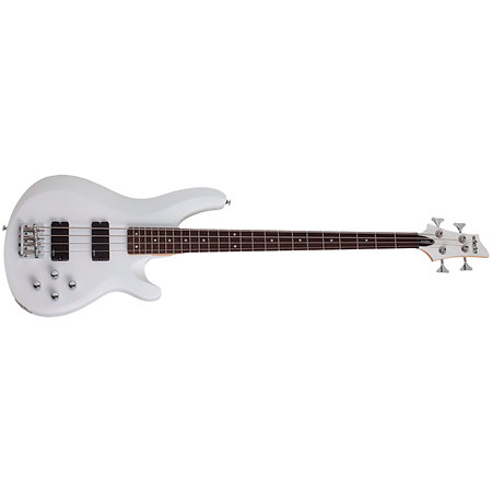 C-4 Deluxe Satin White Schecter