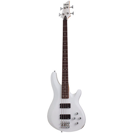 C-4 Deluxe Satin White Schecter