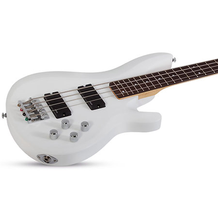 C-4 Deluxe Satin White Schecter