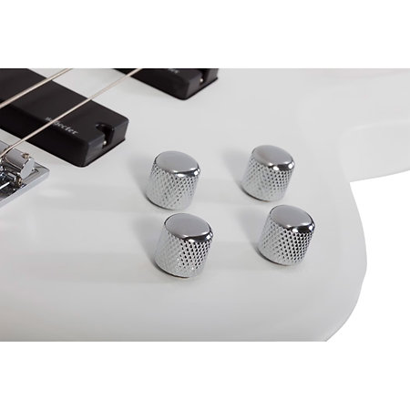 C-4 Deluxe Satin White Schecter
