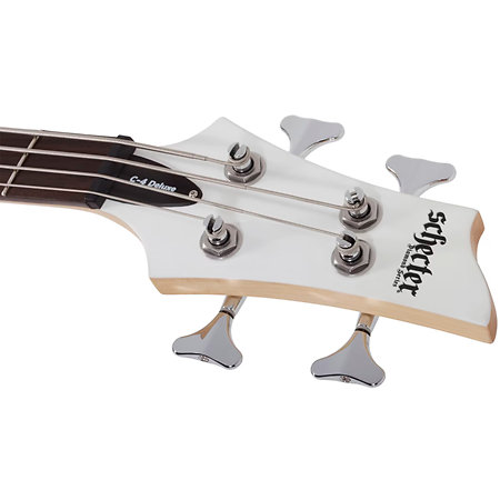 C-4 Deluxe Satin White Schecter