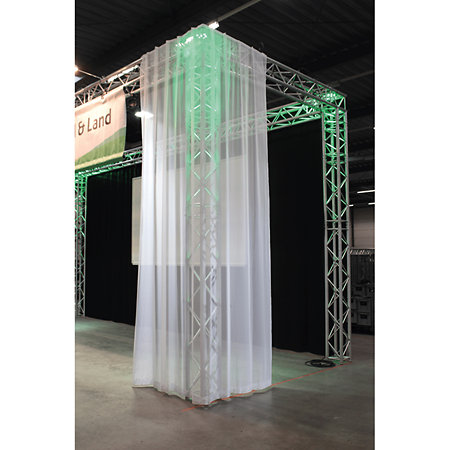 Voile CS Curtain, 55 g/m² 3m Blanc Showgear