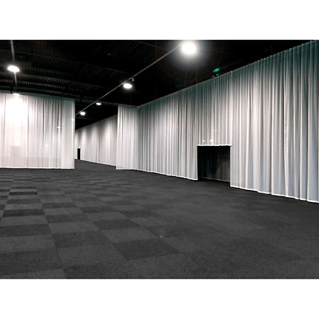 Voile CS Curtain, 55 g/m² 4m Blanc Showgear