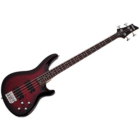 Schecter C-4 Plus See Through Cherry Burst