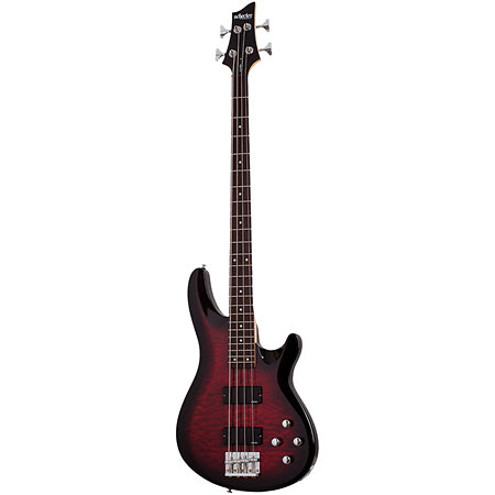 C-4 Plus See Through Cherry Burst Schecter