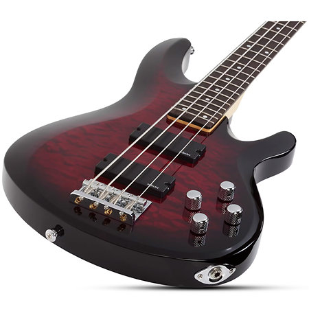 C-4 Plus See Through Cherry Burst Schecter