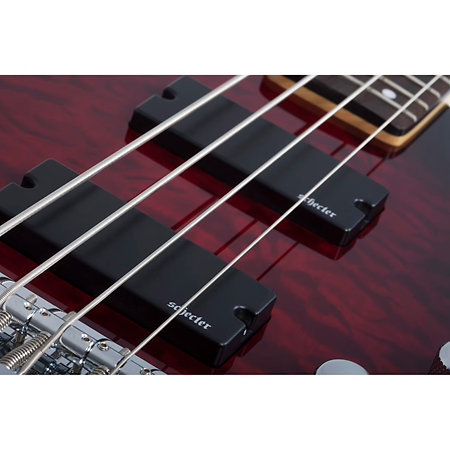 C-4 Plus See Through Cherry Burst Schecter