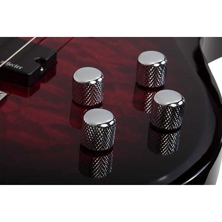 C-4 Plus See Through Cherry Burst Schecter
