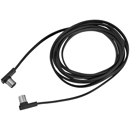 Rockboard Flat MIDI Cable 300 cm Black
