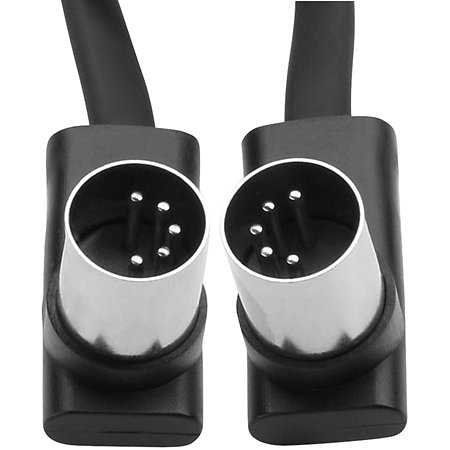 Flat MIDI Cable 300 cm Black Rockboard