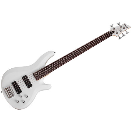 C-5 Deluxe Satin White Schecter
