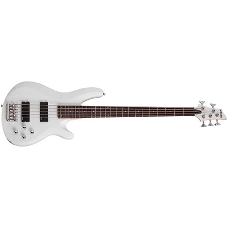 C-5 Deluxe Satin White Schecter