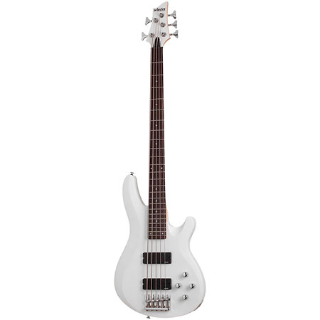C-5 Deluxe Satin White Schecter