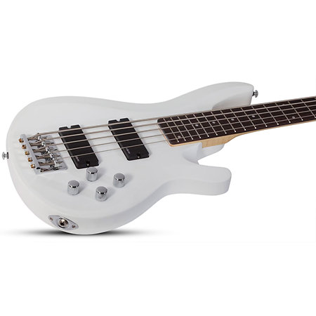 C-5 Deluxe Satin White Schecter