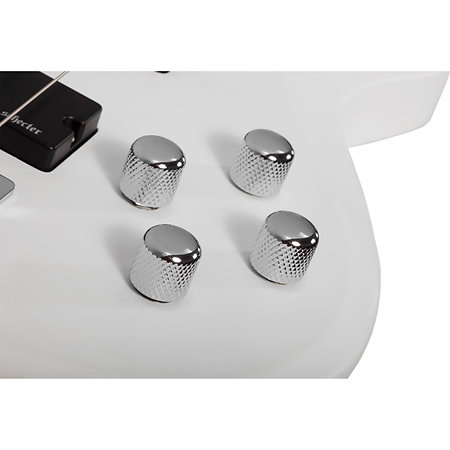 C-5 Deluxe Satin White Schecter
