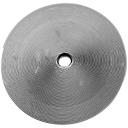 Showgear Ruban auto agrippant gris, côté crochets