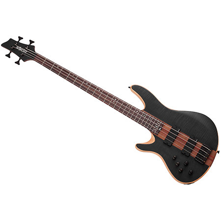 Schecter Charles Berthoud CB-4 See Thru Black Satin LH
