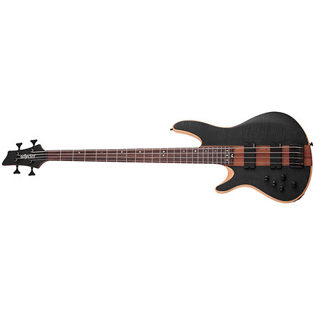 Schecter Charles Berthoud CB-4 See Thru Black Satin LH