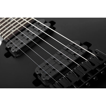 Damien 6 Satin Black LH Schecter