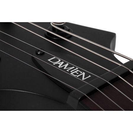 Damien 6 Satin Black LH Schecter