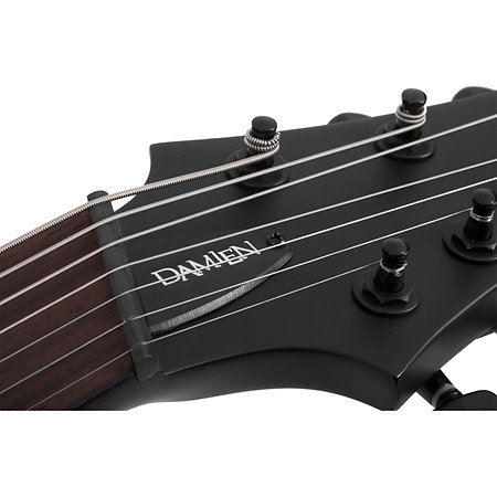 Damien 7 multi-scale Satin Black Schecter