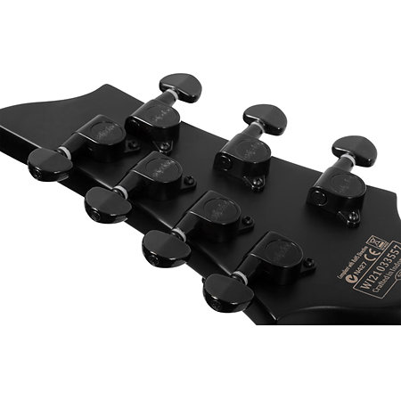Damien 7 multi-scale Satin Black Schecter