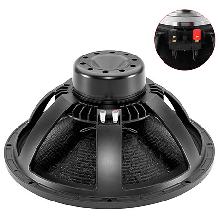 B&C Speakers 18NW100 4 Ohm Push Buttons