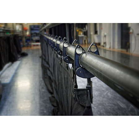 Grippon Tube Curtain Clamp Showgear
