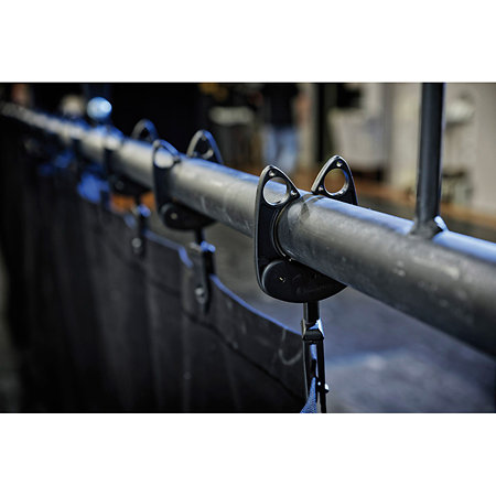 Grippon Tube Curtain Clamp Showgear