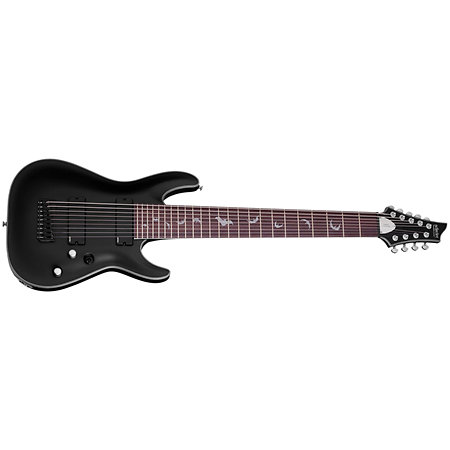 Schecter Damien Platinum 9 Satin Black