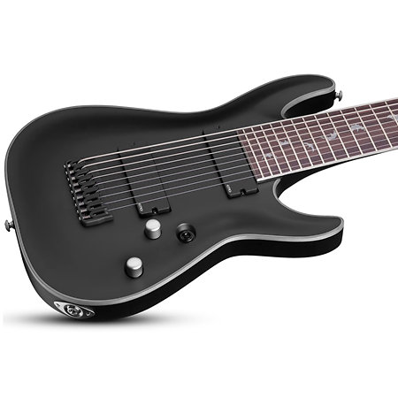 Damien Platinum 9 Satin Black Schecter