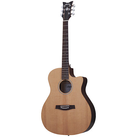 Deluxe Acoustic Natural Satin Schecter