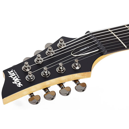 Demon 8 Aged Black Satin LH Schecter