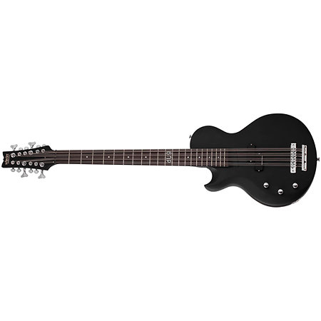 dUg Pinnick DP-12 Black LH Schecter