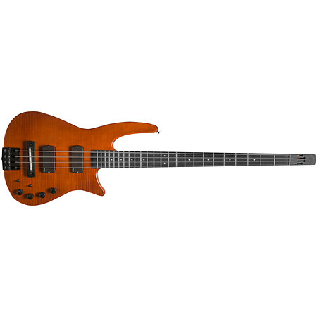 NS Design Radius Bass CR 4 Cordes Micro EMG + Piezo Amber Satin