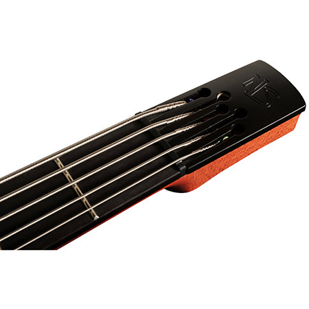 Radius Bass CR 5 Cordes Micro EMG + Piezo Amber Satin NS Design