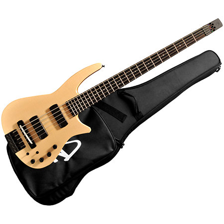 NS Design Radius Bass CR 5 Cordes Micro EMG + Piezo Natural Satin