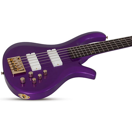 FreeZesicle-5 The Freeze signature Purple Schecter