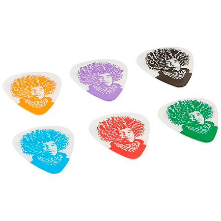 Dunlop JVHPT04H Jimi Hendrix Heavy Boîte de 6