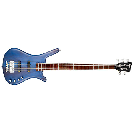 Warwick RockBass Corvette Basic 5 String Ocean Blue Transparent Satin