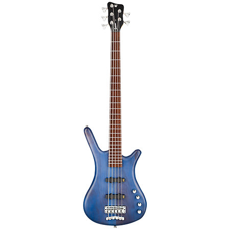 RockBass Corvette Basic 5 String Ocean Blue Transparent Satin Warwick