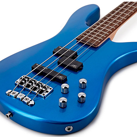 RockBass Streamer LX 4 String Blue Metallic High Polish Warwick