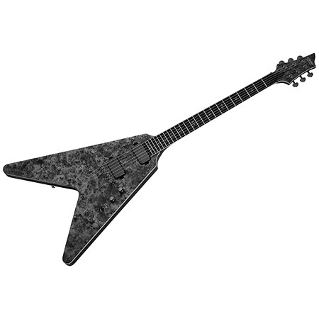 Juan of the Dead V-1 Satin Black Reign Schecter