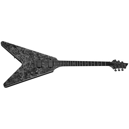 Juan of the Dead V-1 Satin Black Reign Schecter