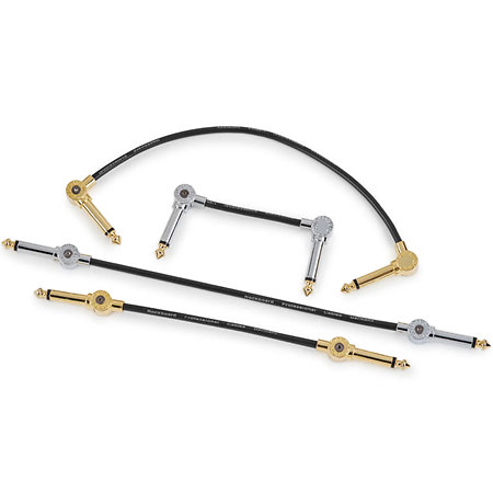 Solderless Patch Cable Set Gold Rockboard
