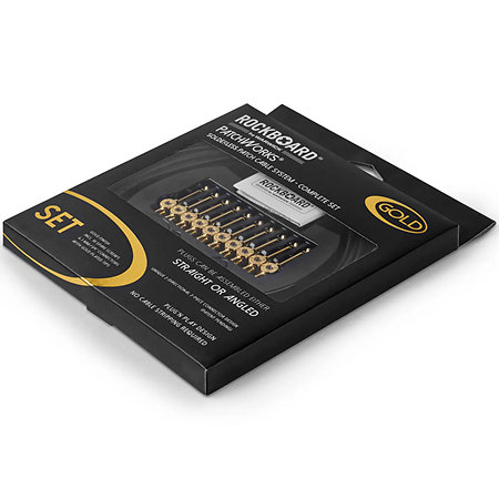 Solderless Patch Cable Set Gold Rockboard