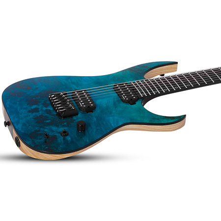 Keith Merrow KM-7 MK-III Artist Lagoon Fade Schecter