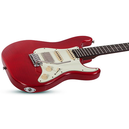 Nick Johnston USA Signature HSS Atomic Fire Schecter