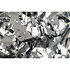 Metallic Confetti Butterflies Silver Showgear