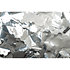 Metallic Confetti Flowers Silver Showgear